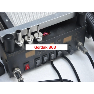  máy Trạm hàn và khò  Gordak 863